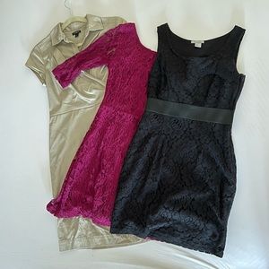 XS Formal Dress Lot of 3. Wedding Guest Dress. Cocktail dresses.